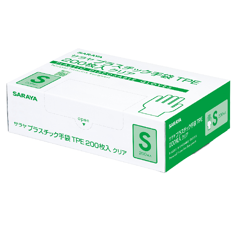 サラヤ プラスチック手袋 TPE | 個人防護具 | 製品情報 | Medical SARAYA